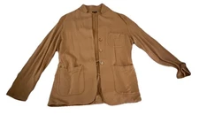 Bleusalt Women's Big Rock Boyfriend Blazer Size 4 Camel