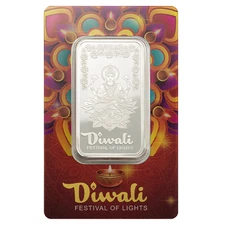 PAMP Silberbarren Diwali Festival of lights 2025 1 Oz Silber 999 im Blister