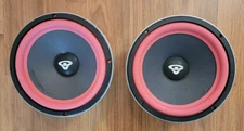 Pair of OEM Cerwin Vega RE25 Woofers / REW-10 /Fresh Refoam