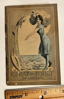 Folleto 1911 Cedar Point on Lake Erie Cedar Point Resort Co. G.A. Boeckling GM