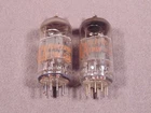 2 12AX7A RCA 1960s HiFi & Guitar Amplifier Vintage Vacuum Tubes Strong &Balanced