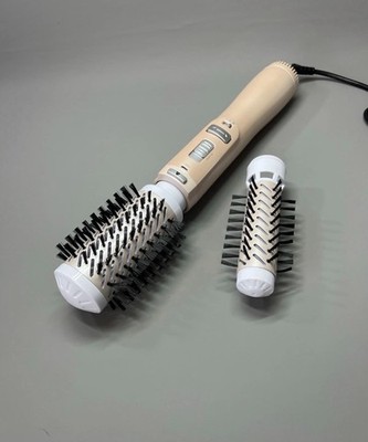 Air Styler 2 in 1 Haartrockner rund groß heiß Bürste rotierend Luftstrom leicht schnelltrocknend