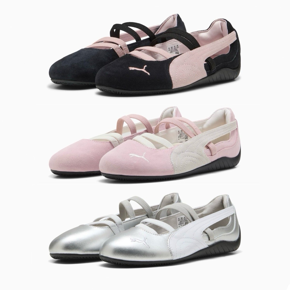 Puma Womens Speedcat Ballet 'Metallic - Silver' 401581-01