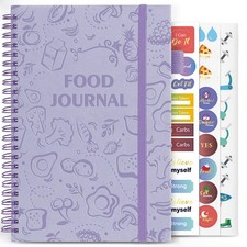 Food Journal for Women Weight Loss Journal Wellness Meal Planner A5 Size Food...