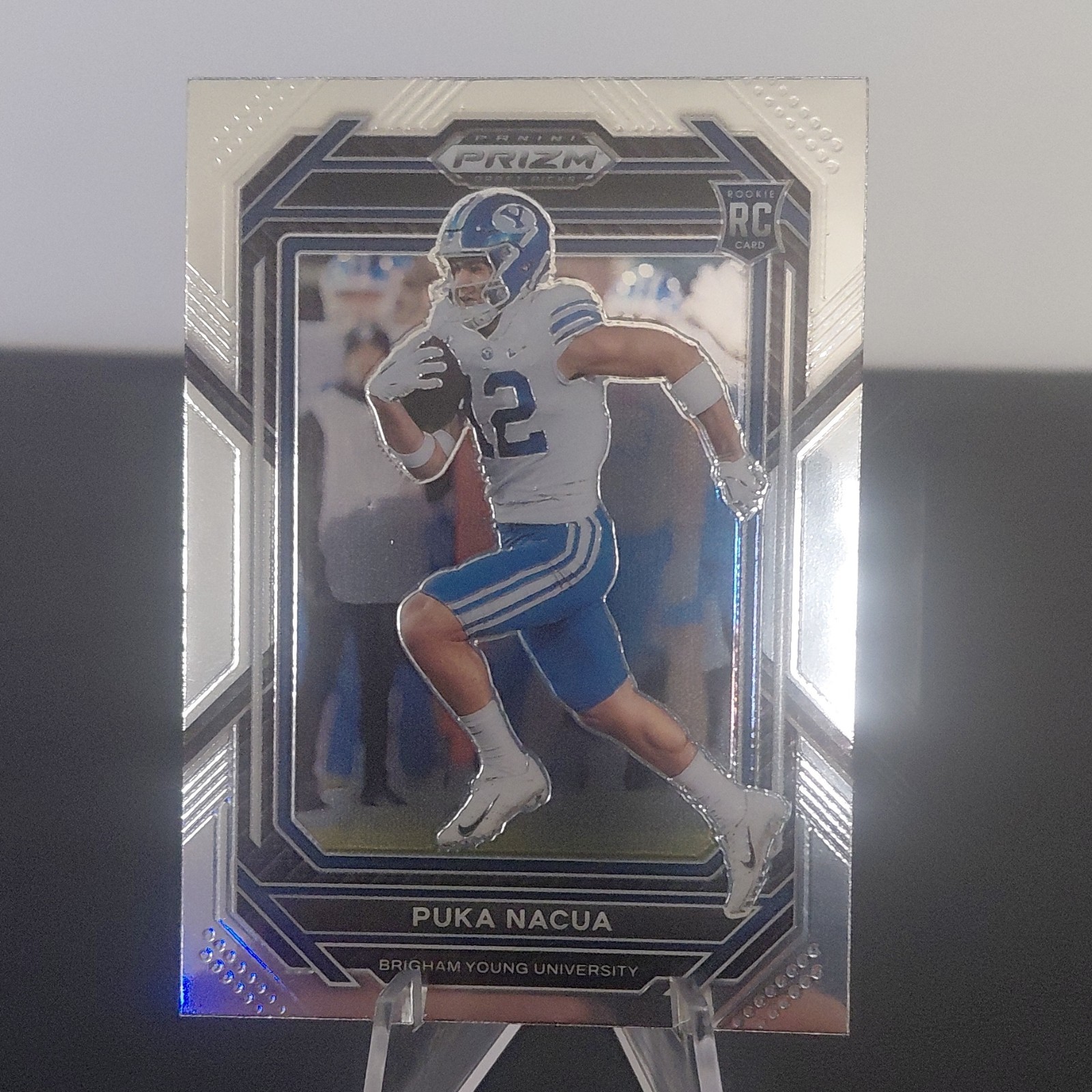 2023 Panini Prizm Draft Picks Puka Nacua Rookie #197 BYU