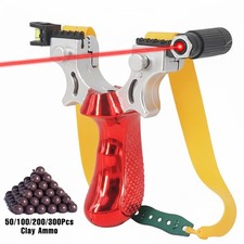 Fionda laser catapulta professionale caccia con punta in gomma bersaglio escursionismo