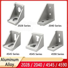 Corner Bracket Right Angle L Shape Brace Set 2028 for Aluminum Extrusion Profile