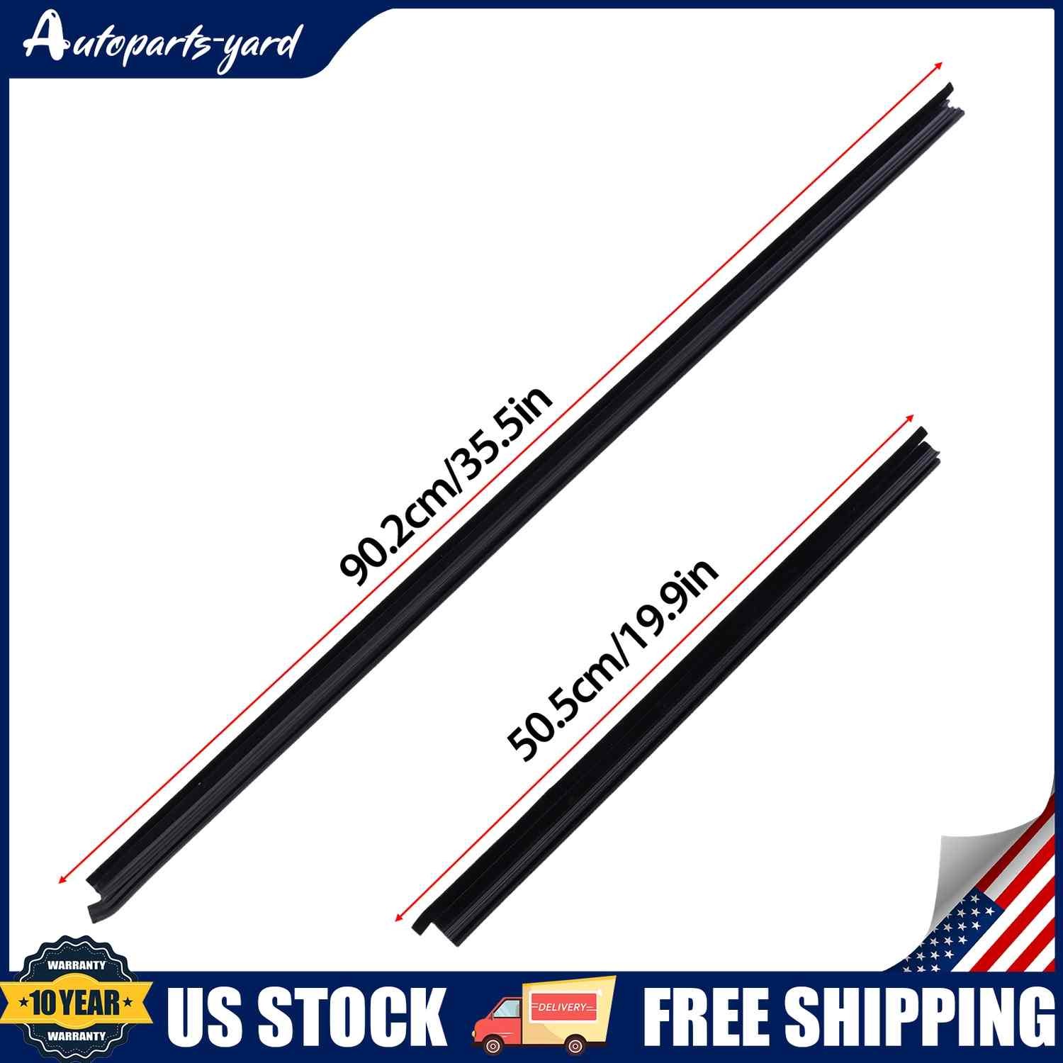 Window Glass Seals Door Belt Weatherstrip for Nissan Pathfinder 3.0L 1987-1995