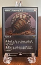 MTG Sensei's Divining Top Foil Etched Double Masters 2022 (2X2) LP Magic