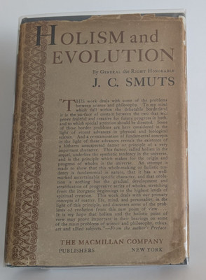 Holism and Evolution JC Smuts 1926 Hardcover Macmillan First Edition Philosophy