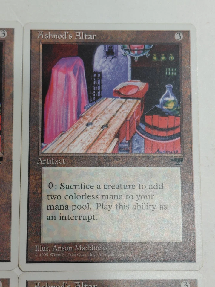 Ashnod's Altar MTG Chronicles ×4 LP/NM - Image 3 of 4