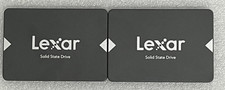 LOT OF 2 x Lexar SSD 128GB NS100 2.5 SATA III 6Gb/s