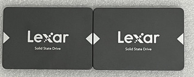 LOT OF 2 x Lexar SSD 128GB NS100 2.5  SATA III (6Gb/s)