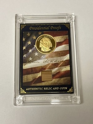 2025 A Word From POTUS - James Madison Presidential Proofs Relic and Coin /76