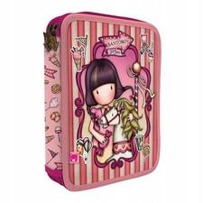 Doppel-Etui mit Zubehör, Federmäppchen, Schule