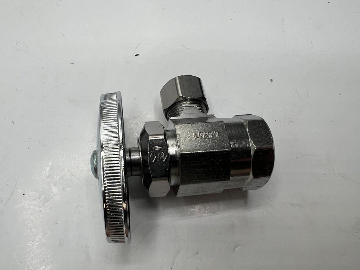 BrassCraft Genuine OR17ZX C Iron Pipe Angle Stop 1/2 in. FIP x 3/8