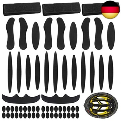 Dasyusuo Helmpolster Schaumstoff 27Pcs Fahrrad Helm Polster Universal