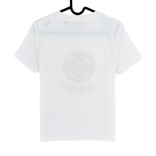 GANT White Rope Icon Crew Neck T Shirt Size S - Picture 3 of 9