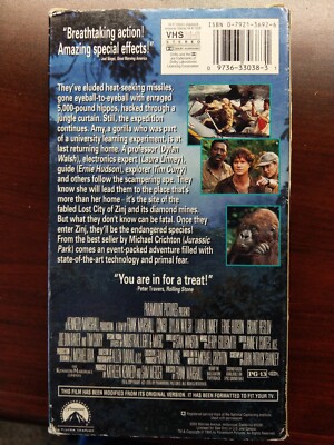 Congo (VHS, 1995) Good used condition~ Shipn24 97363303831| eBay