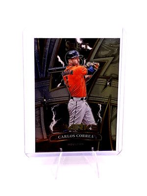 2022 Panini Select Baseball- Sparks Carlos Correa #SP6 Houston Astros