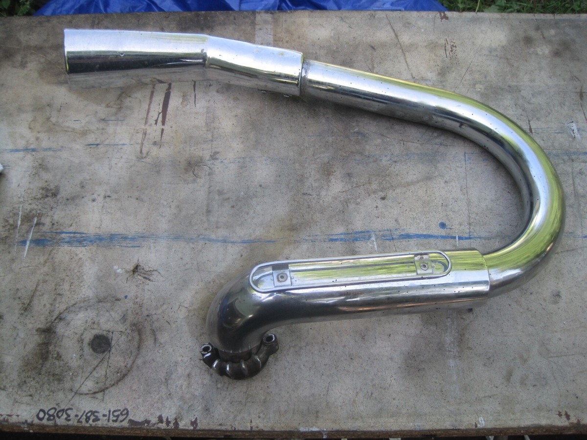 1983 83 HONDA VT750 SHADOW MUFFLER HEADER HEAD PIPE LEFT ASSEMBLY