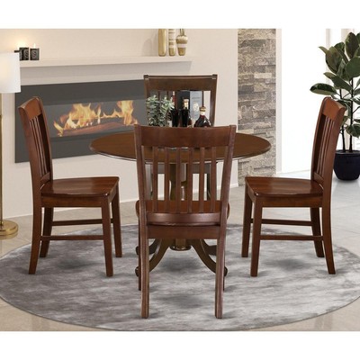 5 Pc small Kitchen Table and Chairs set-small Kitchen Table plus ... | eBay