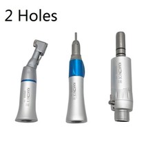 Dental E-type 1:1 Low Speed Handpiece Contra Angle Air Motor EX-203C Kit 2Holes