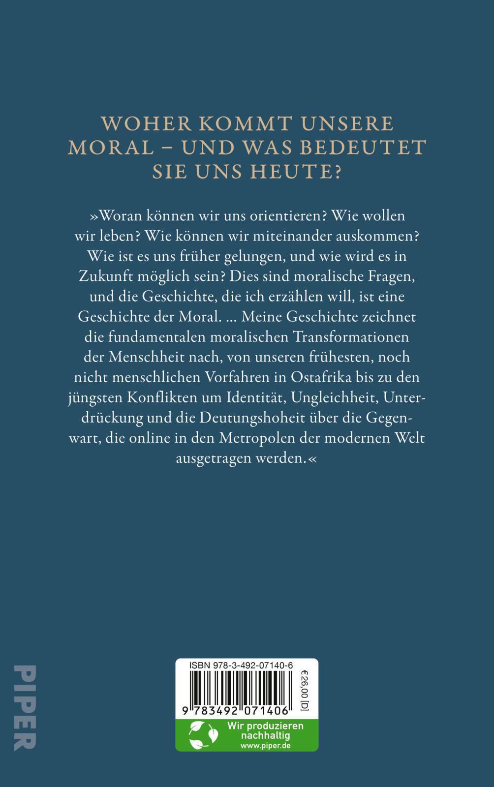Thumbnail - Moral | Hanno Sauer | Buch | 400 S. | Deutsch | 2023 | Piper Verlag