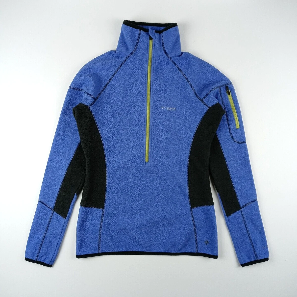 Columbia Titanium Fleece Jacket Womens XS 1 2 Zip Thermal Comfort