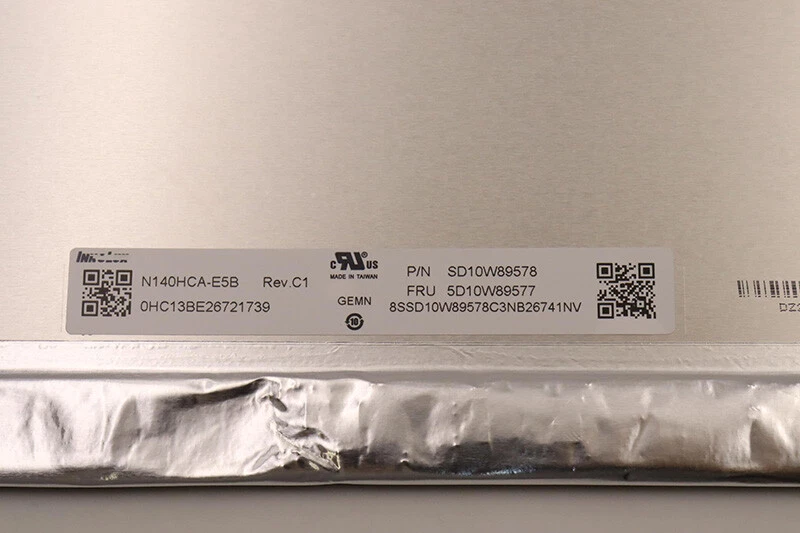 14.0" LCD Screen NE140FHM-N61 For Lenovo ThinkPad L14 Gen 3 Fru 5D10X19208 - Image 4 of 4