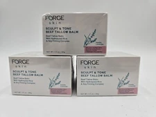 Set of 3 Forge Skin Sculpt & Tone Beef Tallow Balm 1.7 OZ X 3 Sealed