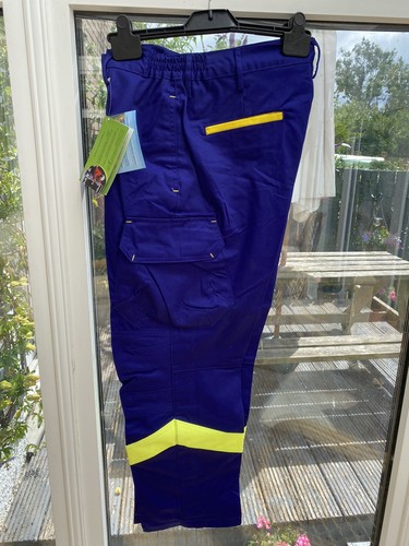 Mens Iturri Safety Work Trousers Size 