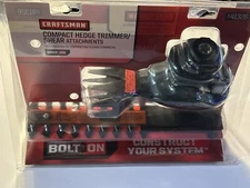NEW - Craftsman 20v 941326 Bolt On Compact Hedge Trimmer Shear Attachments C331