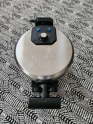 Waring Pro Professional Belgian Waffle Maker #WMK200 Stainless Steel - Works