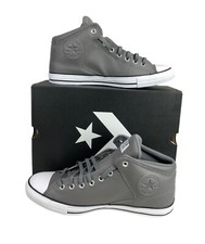 NEW Converse Chuck Taylor All Star High Street Mid Gray Shoes Mens 9.5 A09524C