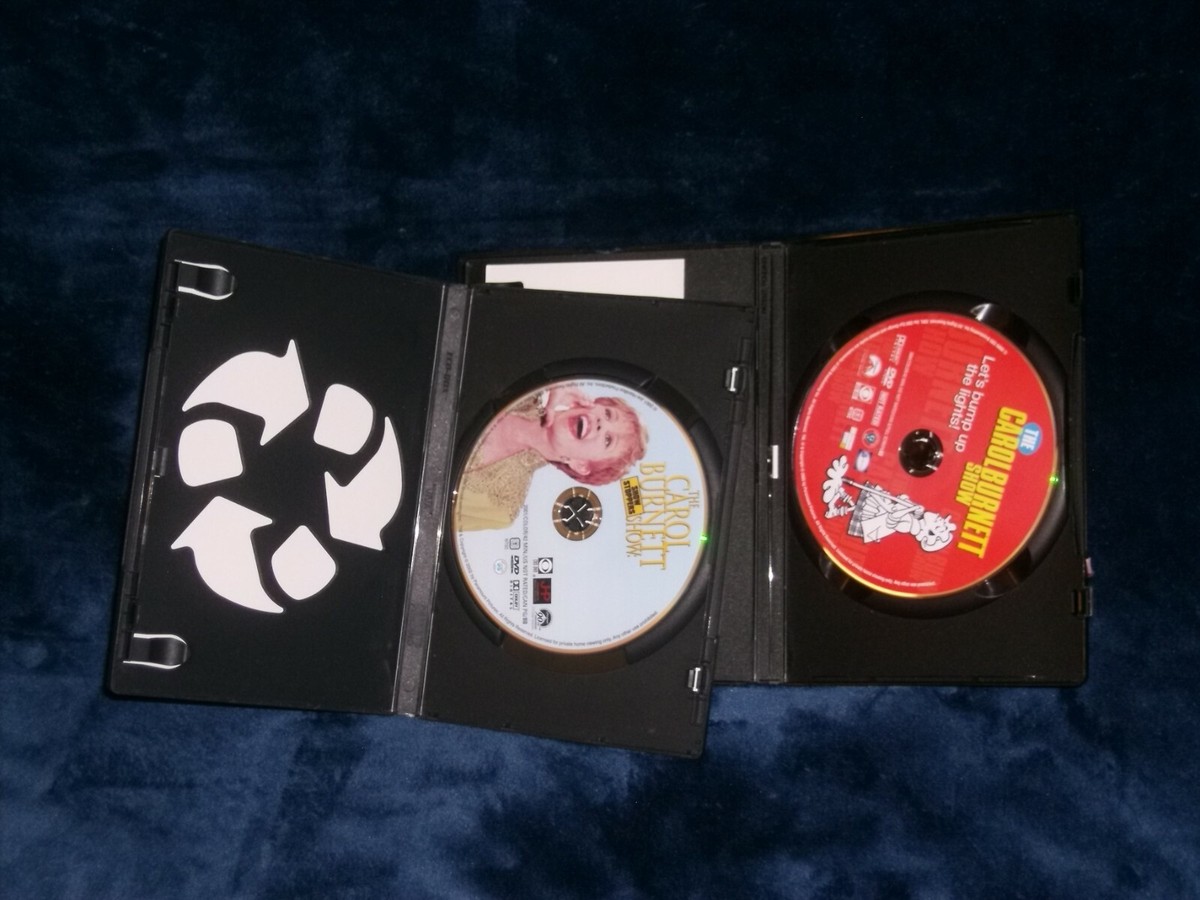 2 CAROL BURNETT SHOW DVDS - LETS BUMP UP THE LIGHTS! & SHOW
