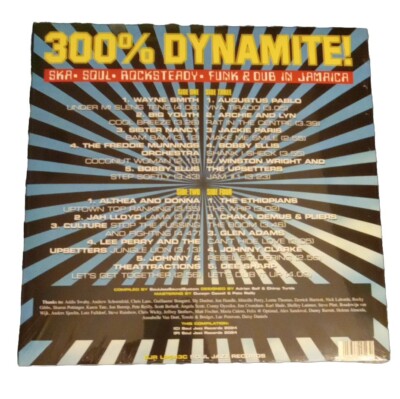 300% DYNAMITE! - Soul Jazz Records Presents 2LP RSD Blue Vinyl
