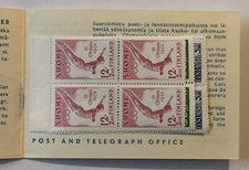 1952 FINLAND OLYMPICS STAMPS BLOCKS BOOKLET MINT