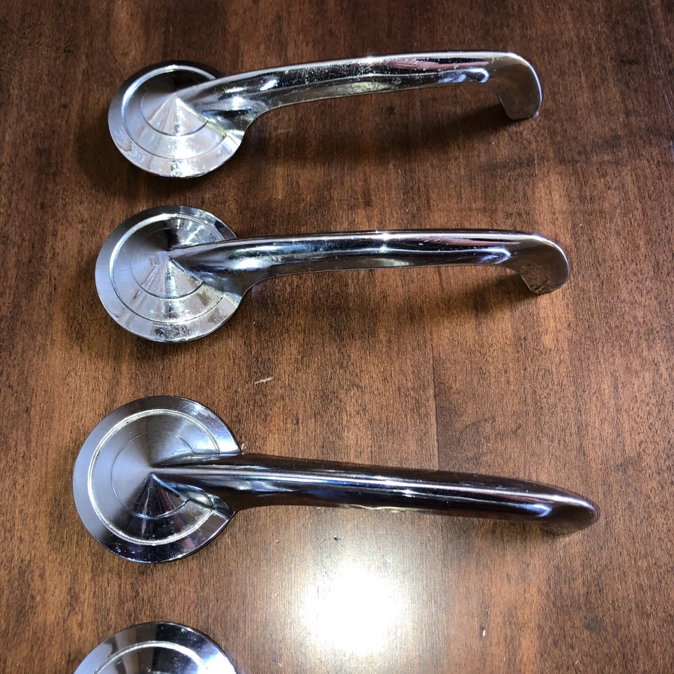 Antique 1951-1956 Ford Fairlane Thunderbird Interior Door Handles BN-7022614 - Image 4 of 4