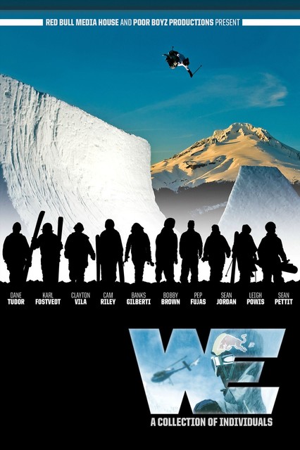 WE A Collection of Individuals DVD, BluRay & Digital Dwnld Red Bull Ski Movie 