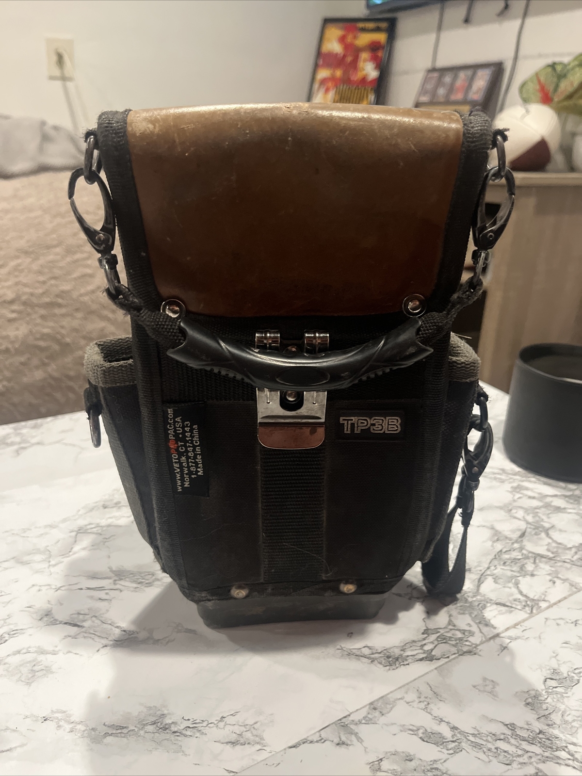 Veto Pro Pac TP3B Tool Pouch with Rubber Base Used Good Condition eBay