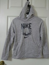 Nike Dri-fit Long Sleeve Boy's Hoodie Size-L