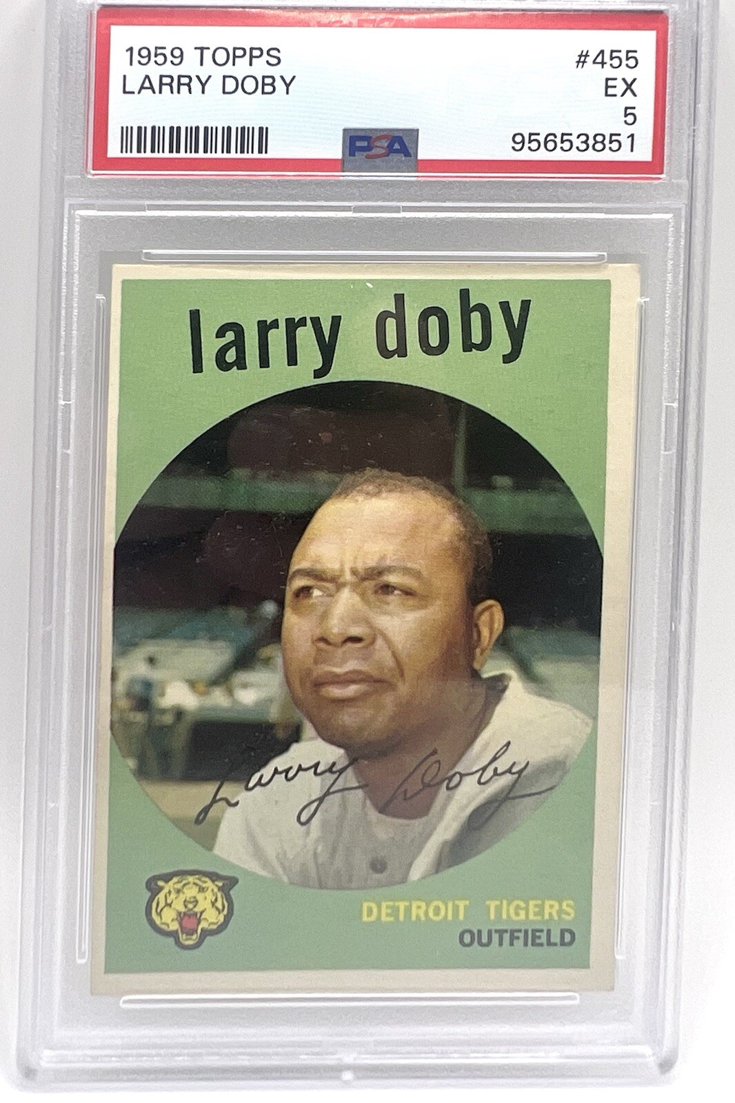 1959 Topps Larry Doby #455 PSA 5 EX