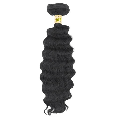 Bohyme Deep Wave Remy Human Hair Hand Tied Weft 18" Color H14/24 - Picture 3 of 3