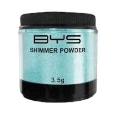 BYS Shimmer Powder Blue 01 Shaker Body Face Shimmering Finishing Beauty Neu