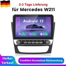 128G Android15 Carplay Autoradio GPS Nav F&uuml;r Mercedes Benz CLS E-Class W211 W219