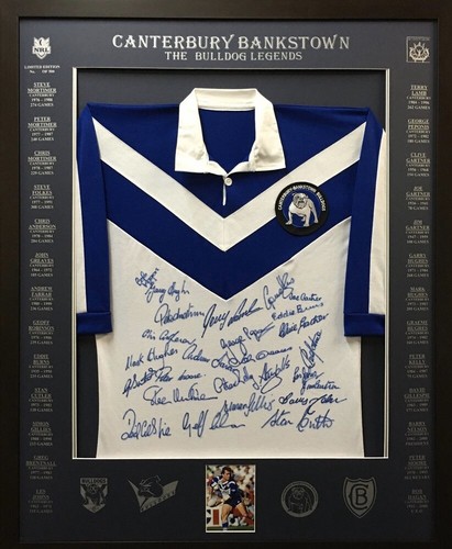 Canterbury Bulldogs Rugby League Iron On Badge/Patch - Picture 2 of 2