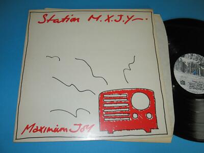 Maximum Joy / Station M.X.J.Y. (UK 1982, Y Records Y 28) - LP