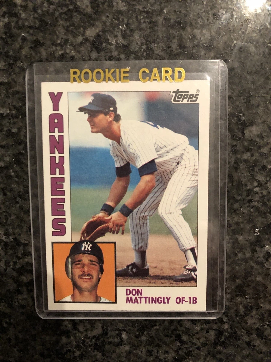 1984 Topps Don Mattingly Rookie Card RC #8 | eBay