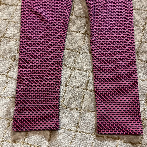 Vineyard Vines Whale Stretch Leggings Girls Size M Blue Pink Pants - Picture 3 of 6